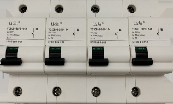 80KA διακόπτης UL94-V0 230AC κύματος ρευμάτων απαλλαγής