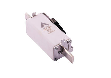 Θρυαλλίδα λεπίδων IEC60269 AS7 NH2XL gPV η κυλινδρική συνδέει την προστασία βραχυκυκλώματος 1000VDC 125A~400A 30KA 65W