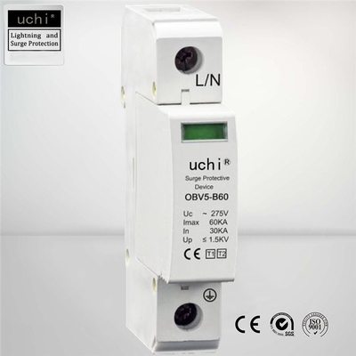 Τύπος Uc 275V - 1 προστάτης +2 κύματος, ελεγκτής 1P Πολωνοί τμημάτων αστραπής