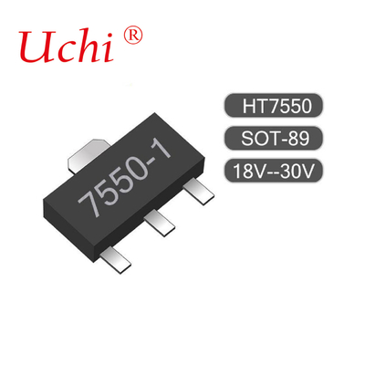 SOT89-3 HT7550-1 100mA χαμηλής ισχύος LDO 24V σε εξοπλισμό που τροφοδοτείται από μπαταρίες