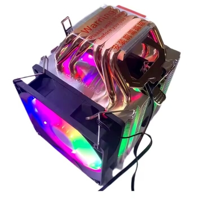 Διπλό Πύργο CPU ψυγείο ανεμιστήρα Αλουμίνιο θερμοκηλίδα PC Μητρική Πίνακα CPU ψυγείο