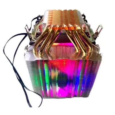Διπλό Πύργο CPU ψυγείο ανεμιστήρα Αλουμίνιο θερμοκηλίδα PC Μητρική Πίνακα CPU ψυγείο