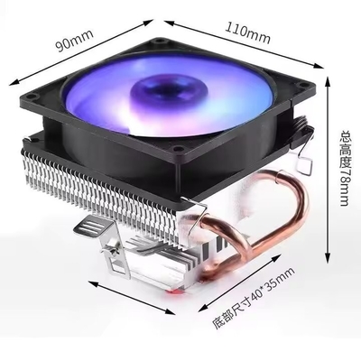 Πωλήσεις 12v DC ψυγείο ανεμιστήρα μίνι αλουμινίου ψυγείο CPU ψυγείο