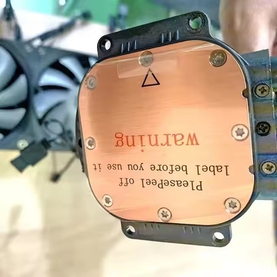 Ψυκτικό αντλίας νερού CPU Αλουμινίου Θερμοαποχετευτικός αγωγός ψυκτικός νερού ανεμιστήρες υγρό ψυκτικό ανεμιστήρες