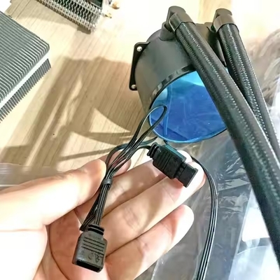 Ψυκτικό αντλίας νερού CPU Αλουμινίου Θερμοαποχετευτικός αγωγός ψυκτικός νερού ανεμιστήρες υγρό ψυκτικό ανεμιστήρες