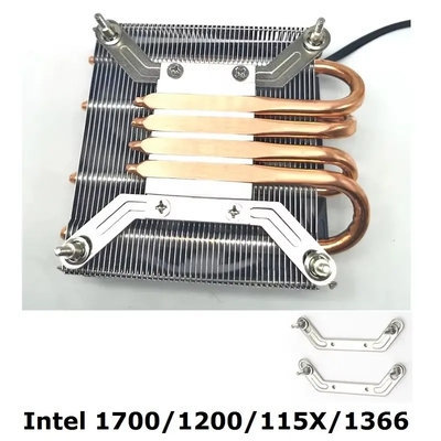 Προσαρμοσμένο ODM Super Thin Cpu Cooler 36mm πάχος ύψος AMD AM4 AM3 FM2 1200 115X 1700 1366 Heatsink Fan 1U Server Radiator
