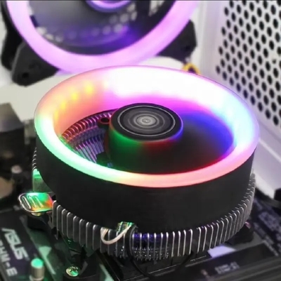 Μίνι ψυγείο CPU Αλουμινίου Θερμοδιάβυκτης ψυγείο CPU τύπου Push-Down