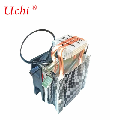 Ψύξη κάθετη πλευρά CPU ψύκτη 92mm ανεμιστήρα 2 χαλκού σωλήνα θερμότητας σωλήνα για PC υπολογιστή καθολική πρίζα AMD Intel επεξεργαστής IC