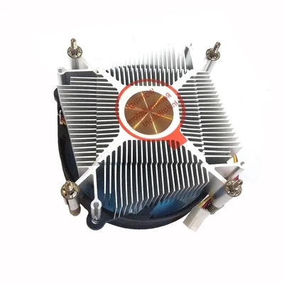 12V DC Copper Center Radiator TDP 75W Για ψύξη επεξεργαστή υπολογιστών 4 πιν PWM Socket 1700 1200 1150 1151 1155 1156 Cpu Air Cooler Fan