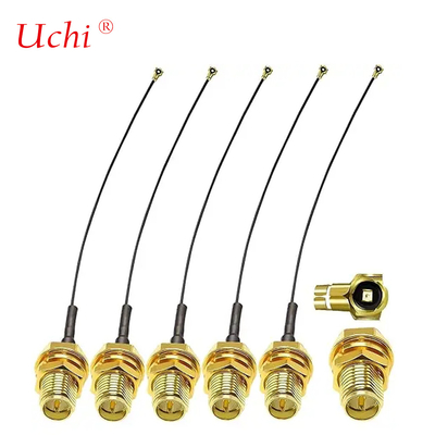 WiFi Antenna Booster με 15cm 6inch 1.13mm RP-SMA θηλυκό σε UFL κοαξιακό καλώδιο καλώδια επικοινωνίας