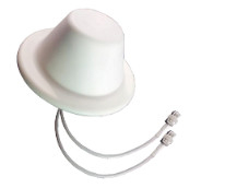 800-2500MHz 4dBi Ενσωματωμένη 4G LTE WIF Παντοκατευθυντική κεραία οροφής MIMO