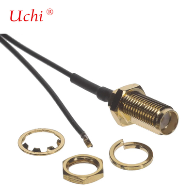 336314-12-0250 CBL ASSY AMC-RPSMA JCK-PL 9.843 Καθαρός SMA προς MHF Συσκευή