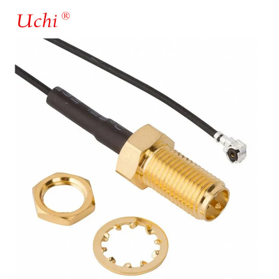 336314-12-0250 CBL ASSY AMC-RPSMA JCK-PL 9.843 Καθαρός SMA προς MHF Συσκευή