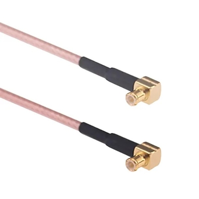 Διάταξη καλωδίου κοαξίας IoT 50 Ωμ RG316 90 μοίρες MCX έως MCX αρσενικό καλώδιο