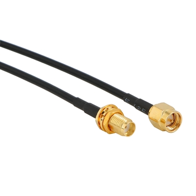 SMA-J/N-J/K All Copper SYV50-5 RF Transfer Extension Cable Low Loss LMR400 10D-FB Coaxial RF Cable για τις επικοινωνίες RJ59 SMA