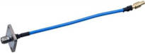 SMA αρσενικό Plug To N Type θηλυκό Jack Flange Panel Mount Connector για SS405 SS-405 Superflex RF Pigtail Extension Cable