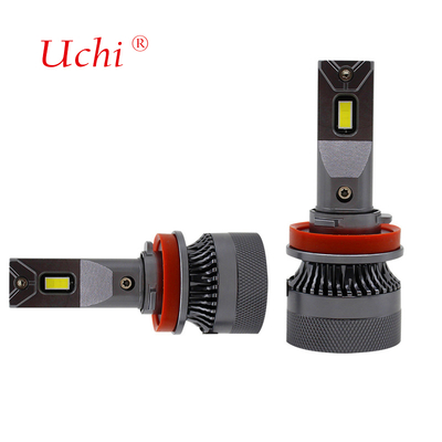 55w LED Mini Dual Copper Tube High Power Car Headlights 9012 με υψηλή φωτεινότητα και εστιασμένο φως
