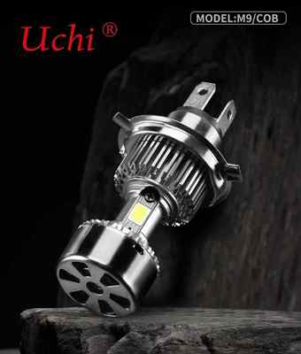 3300 LM M9 LED προβολέας μοτοσυκλέτας λαμπτήρα με ανεμιστήρα ψύξης 9-18V