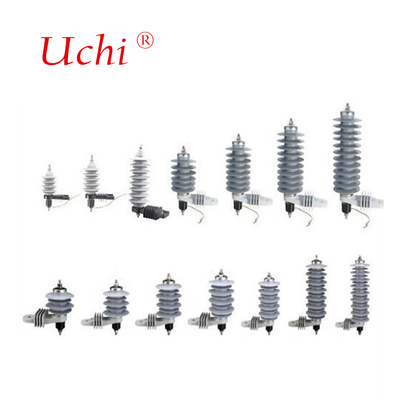 Τύπος διανομής Μεταλλικό οξείδιο Πολυμερές αστραπή 10kv Συγκρατητής υπερβολικής τάσης