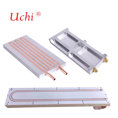 Πλάκα ψύξης υγρού αλουμινίου υψηλής ισχύος Πλάκες ψύξης νερού για ηλεκτρονικά