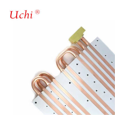 Σωλήνας ψύκτρας νερού αλουμινίου υψηλής ισχύος, ψυχρή πλάκα