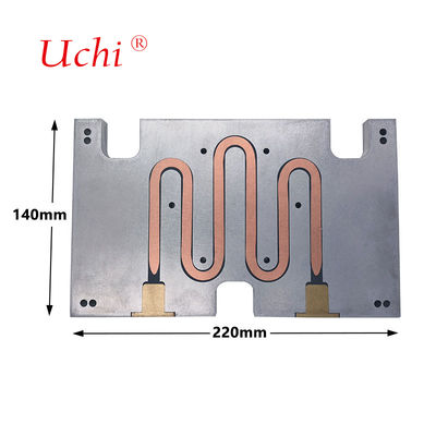 Πλάκα ψύξης υγρού IGBT κατά παραγγελία, πλάκα ψύξης αλουμινίου, ψυχρή πλάκα νερού, πλάκα ψύξης υγρού