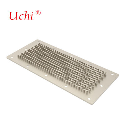 Εργαζόμενος με CNC τετραγωνικός χάλκινος πτερυγός κρύος σφυρηλατημένος θερμοχύτης για CPU