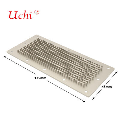 Εργαζόμενος με CNC τετραγωνικός χάλκινος πτερυγός κρύος σφυρηλατημένος θερμοχύτης για CPU