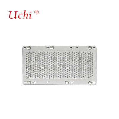 Εργαζόμενος με CNC τετραγωνικός χάλκινος πτερυγός κρύος σφυρηλατημένος θερμοχύτης για CPU