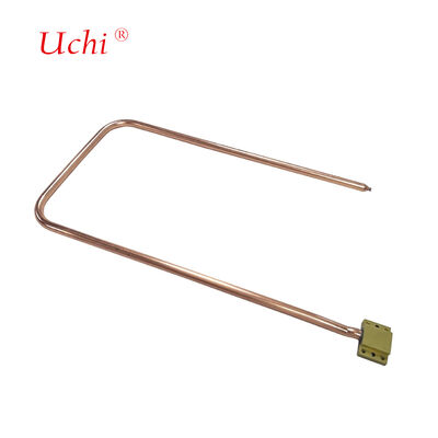 Δόρυβο θερμότητας με καμπύλη δεξιά γωνία που ψύχεται με υγρό χαλκό