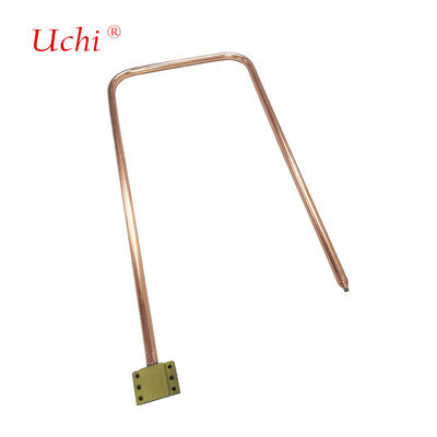 Δόρυβο θερμότητας με καμπύλη δεξιά γωνία που ψύχεται με υγρό χαλκό