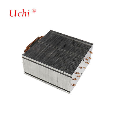 1500W LED θερμοκηλίδα - 5 φτερωτό φτερό φερμουάρ θερμότητας σωλήνα ψύξης μονάδα