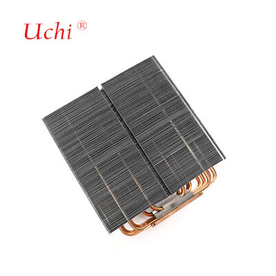 1500W LED θερμοκηλίδα - 5 φτερωτό φτερό φερμουάρ θερμότητας σωλήνα ψύξης μονάδα