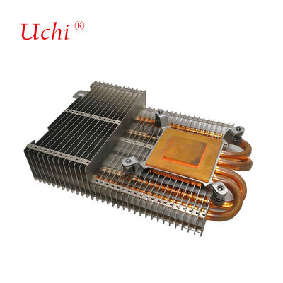 Αλουμινένιο πτερύγιο με πτερυγία στοιβαγμένο ενεργό σύνθετο θερμοχύτη