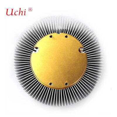 30W κυλινδρικό αλουμινένιο αποθεματικό θερμότητας για φωτιστικά LED