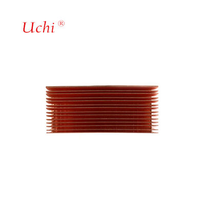 Επεξεργασμένο χάλκινο χοντρό πτερύγιο