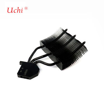 Υψηλής ακρίβειας μαύρο αλουμίνιο LED αποχέτευση θερμότητας