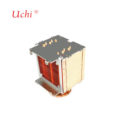 Υψηλής ισχύος καθαρό χαλκό φτερό φερμουάρ θερμοκυστήρα LED θερμοχύτη