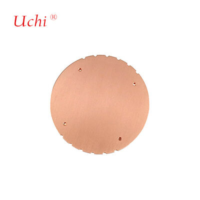 1500W υγροψυγμένο καθαρό χαλκό στρογγυλό LED φωτιστικό θερμοχύτη