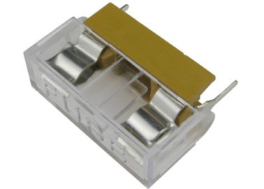 5x20mm συνδετήρας ptf-15 10A 250V bfh-15 θρυαλλίδων γυαλιού 2 καρφιτσών με την πίσσα και την κάλυψη BS140 22mm κατόχων θρυαλλίδων PCB