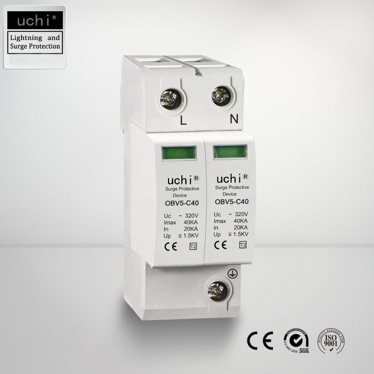 320V τύπος - 2 SPD, αστραπή ανασχετικό DIN Ethernet επί σιδηροτροχιών