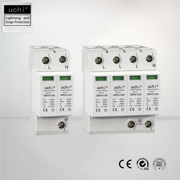 IP20 τύπος - 2 Arrester SGS κύματος που εγκρίνεται για τις τηλεπικοινωνίες