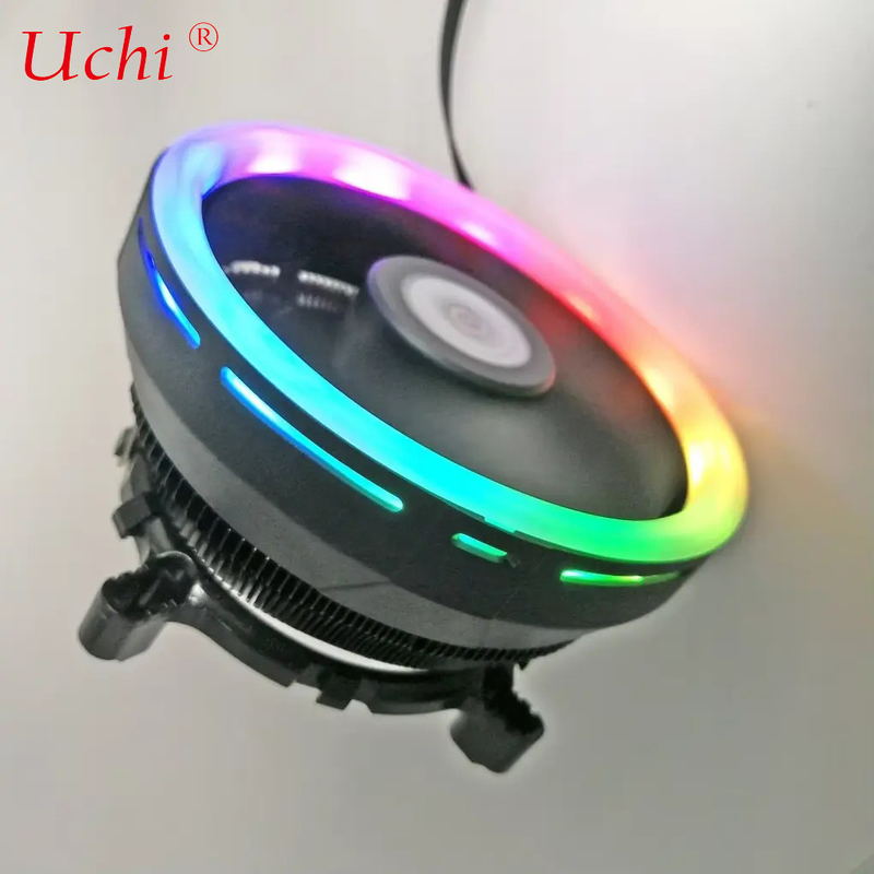Επενδυτής θερμοκηλίδας RGB Led Cpu Air Cooler τύπου Push Down