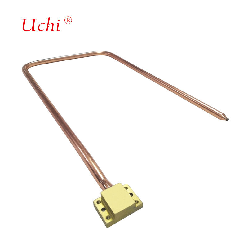 Δόρυβο θερμότητας με καμπύλη δεξιά γωνία που ψύχεται με υγρό χαλκό