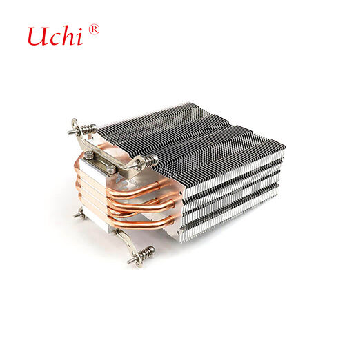 Κλιπ τύπου Zipper Fin Ηλεκτρονικός θερμοχύτης CPU με 4 σωλήνες θερμότητας