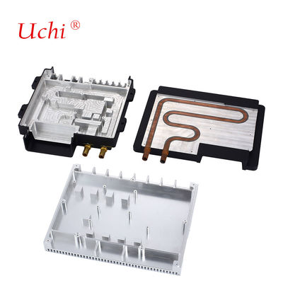 Liquid Cold Plate For Compact Structure For Epoxy-Bonded Copper Tube