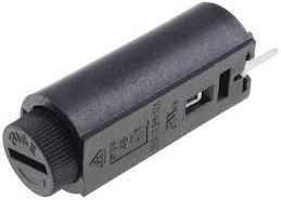 κάτοχος θρυαλλίδων πινάκων κυκλωμάτων PCB 10A 250VAC με την τελική πίσσα 10mm