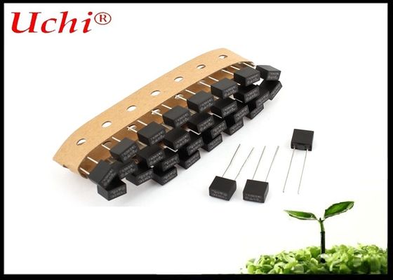 η ΕΜΒΥΘΙΣΗ 8x4x8mm τοποθέτησε τη μικροσκοπική τετραγωνική ακτινωτή μολύβδου Subminiature θρυαλλίδα T8A 250V χτυπήματος μικροϋπολογιστών αργή