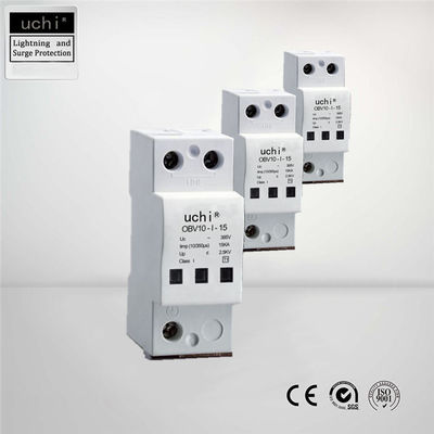 Τύπος SPD συσκευών προστασίας κύματος ODM cOem - 1 καλύπτρα κύματος αστραπής